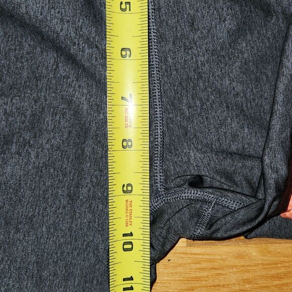 Under Armour Compression Heat Gear Leggings Orange Gray Women's Size S Polyester - Picture 7 of 11